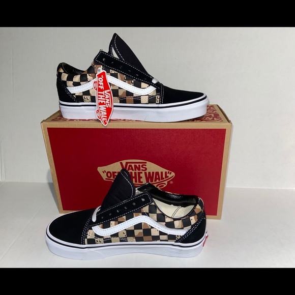 camo check old skool